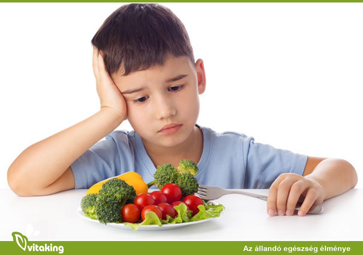 Étvágytalanság a gyerekeknél?