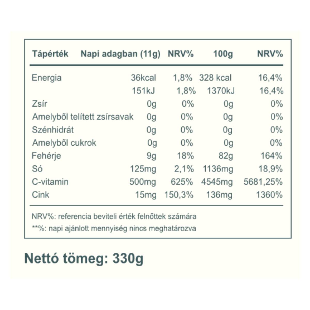 Hidrolizált Marhakollagén (eper íz) 330g