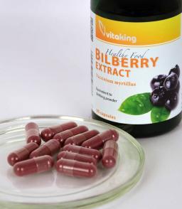 Vitaking Fekete áfonya kivonat 470mg (4:1 koncentrátum)