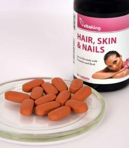 Vitaking Haj, bőr, köröm komplex (60) Speciális összetevőkkel
