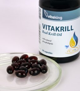 Vitaking Vitakrill (krill olaj) 500 mg +astaxanthin (90db)