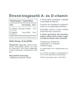 Vitaking A és D vitamin komplex 10000NE /1000NE