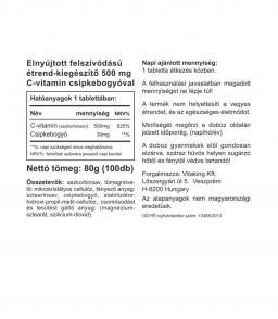 Nyújtott felszívódású 500mg-os C-vitamin - Vitaking
