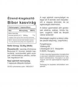 Vitaking Echinacea (bíbor kasvirág) kivonat 250mg (4:1 koncentrátum)