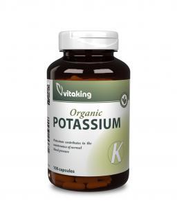Vitaking Kálium 99mg (100 db) a normál vérnyomás fenntartásához