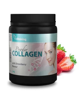 Hidrolizált Marhakollagén (eper íz) 330g