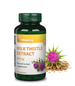 Vitaking® Máriatövis kivonat (500mg) - a máj méregtelenítéséhez