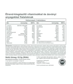 Vitaking Mega vitamin tiniknek - vitaminok + ásványi anyagok