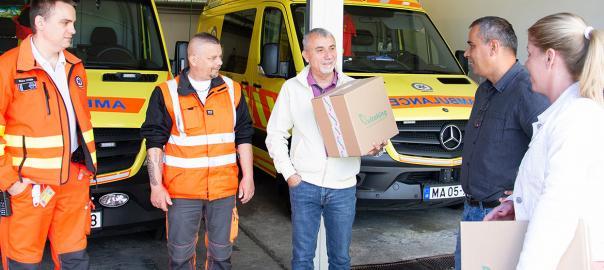 Mentőállomás: Ismét lehetőségünk volt támogatni egy jó ügyet!