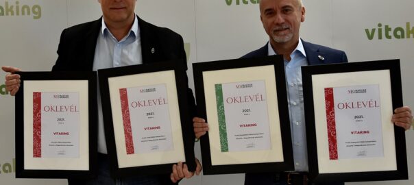 Háromszoros MagyarBrands díjas a Vitaking Kft.