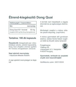 Vitaking Dong Quai kivonat (100)