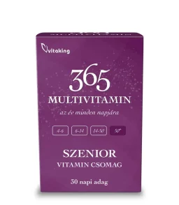 Vitaking 365 Multivitamin Szenior csomag