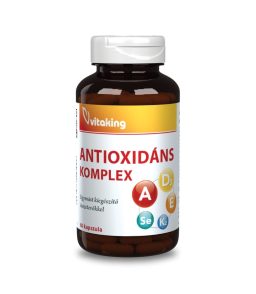 Antioxidáns Komplex – A-, D3-, E-, K2-vitamin és szelén. Sejtvédelem, immunrendszer és egészséges csontok támogatása egy kapszulában!