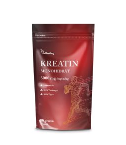Vitaking Kreatin monohidrát por 255 g (újrahasznosítható csomagolás)