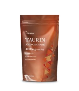 Vitaking Taurin por – természetes, vegán taurinforrás 300 g-os kiszerelésben