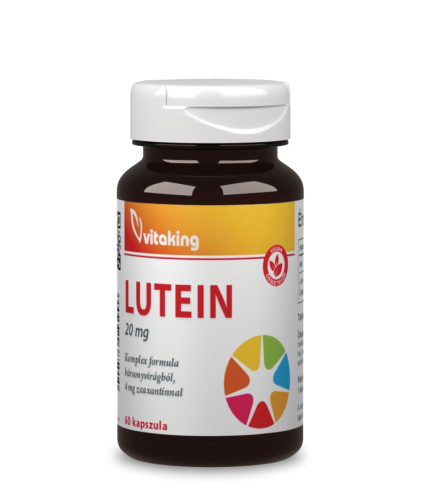 Vitaking Lutein 20mg + 4mg zeaxantin (60)
