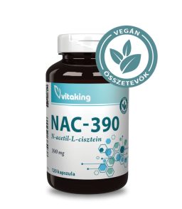 NAC-390 (N-acetil-L-cisztein) 390mg (120) - Vitaking
