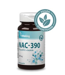 NAC-390 (N-acetil-L-cisztein) 390mg (60) - Vitaking